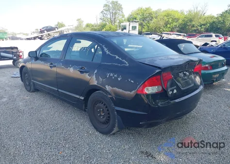 2010 Honda Civic Lx z USA, uszkodzony, nr VIN 2HGFA1F52AH545499
